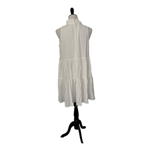 Calvin Klein Ivory Sleeveless Dress w/Pockets size 8 - Picture 4 of 6